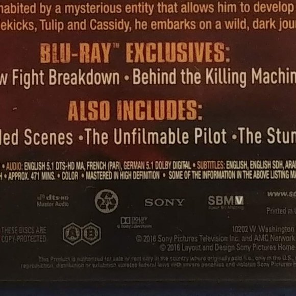 PREACHER SEASON 1 BLU-RAY DISC BRAN NEW & SEALED - Picture 2 of 3